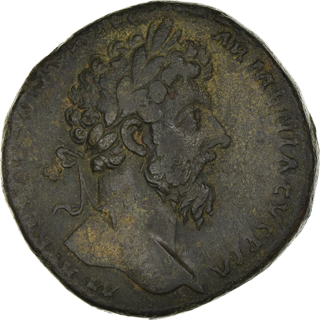 Coin, Marcus Aurelius, Sestertius, 165, Rome, VF(30-35), Bronze, RIC:898