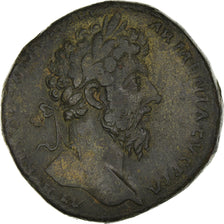 Coin, Marcus Aurelius, Sestertius, 165, Rome, VF(30-35), Bronze, RIC:898
