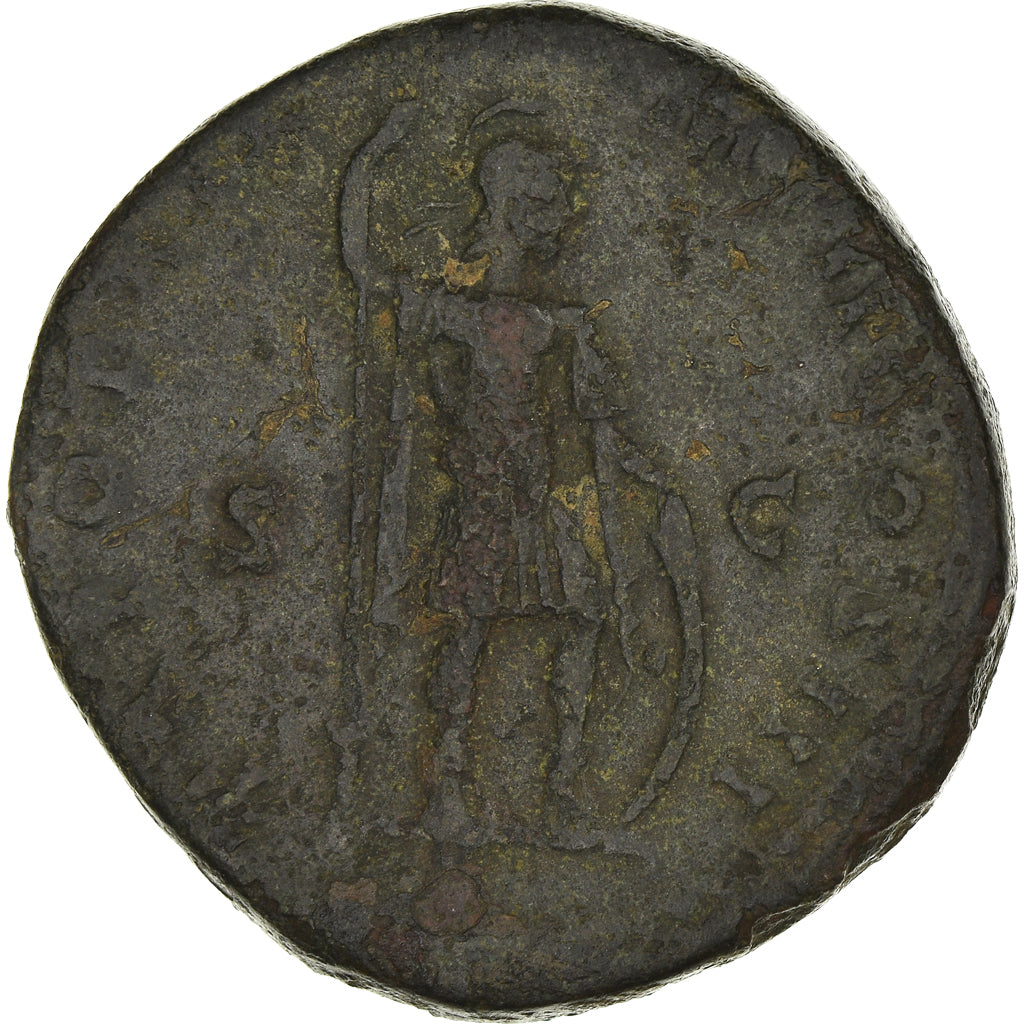 Coin, Marcus Aurelius, Sestertius, 165, Rome, VF(30-35), Bronze, RIC:898