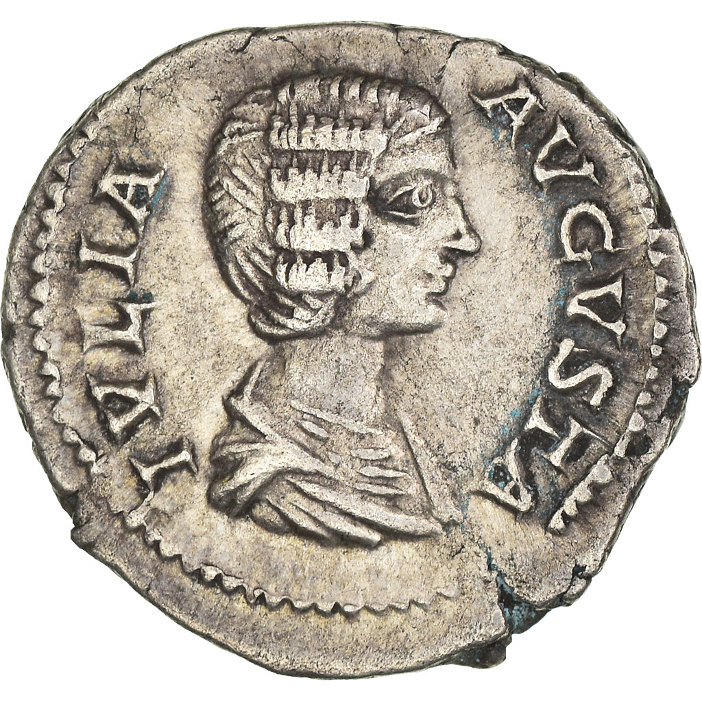 Coin, Julia Domna, Denarius, 198, Rome, AU(50-53), Silver, RIC:564