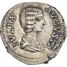 Coin, Julia Domna, Denarius, 198, Rome, AU(50-53), Silver, RIC:564