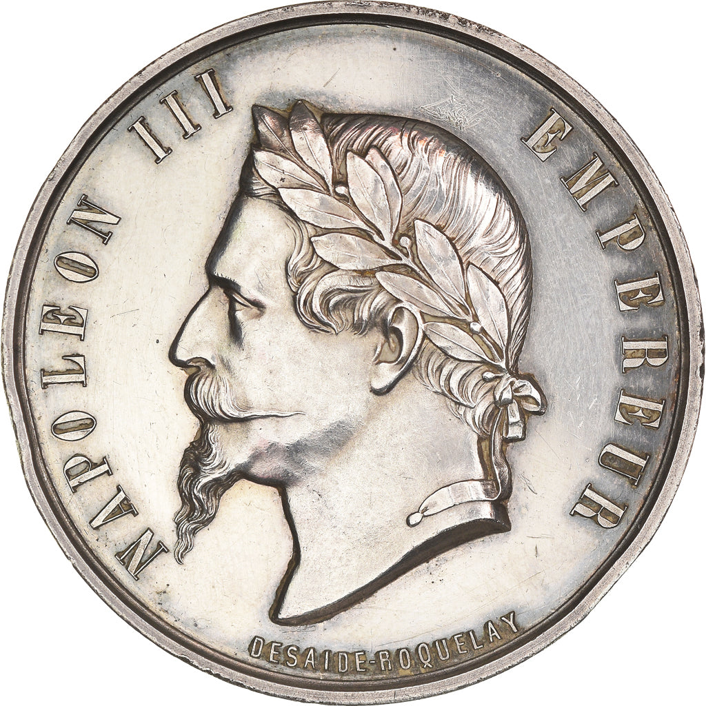 Frankreich, Medaille, Napoléon III, Société d'horticulture de Clermont