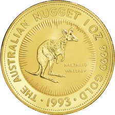 Coin, Australia, Elizabeth II, 100 Dollars, 1993, Proof, MS(65-70), Gold, KM:393
