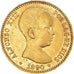 Moneda, España, Alfonso XIII, 20 Pesetas, 1890, Madrid, EBC, Oro, KM:693