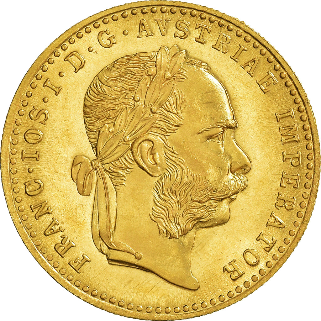 Monnaie, Autriche, Franz Joseph I, Ducat, 1915, Refrappe, FDC, Or, KM:2267