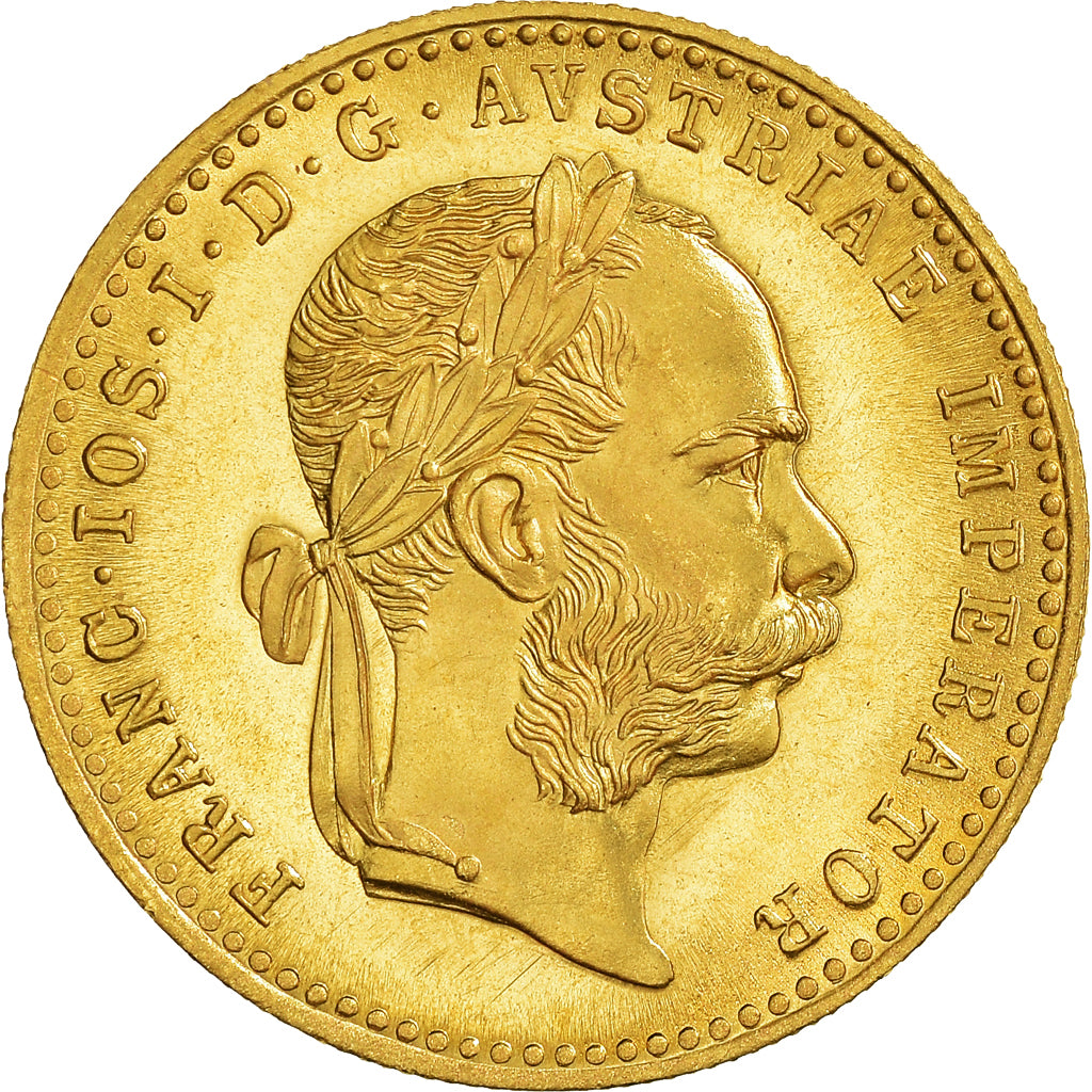 Monnaie, Autriche, Franz Joseph I, Ducat, 1915, Refrappe, FDC, Or, KM:2267