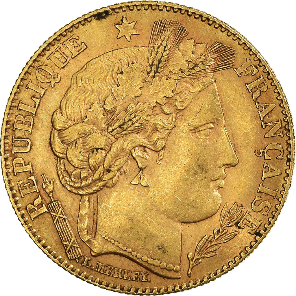 Monnaie, France, Cérès, 10 Francs, 1899, Paris, TTB+, Or, KM:830, Le