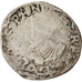 Moneta, Hiszpania, Franche-Comté, Philip II, Carolus, 1592, Dole, VF(20-25)