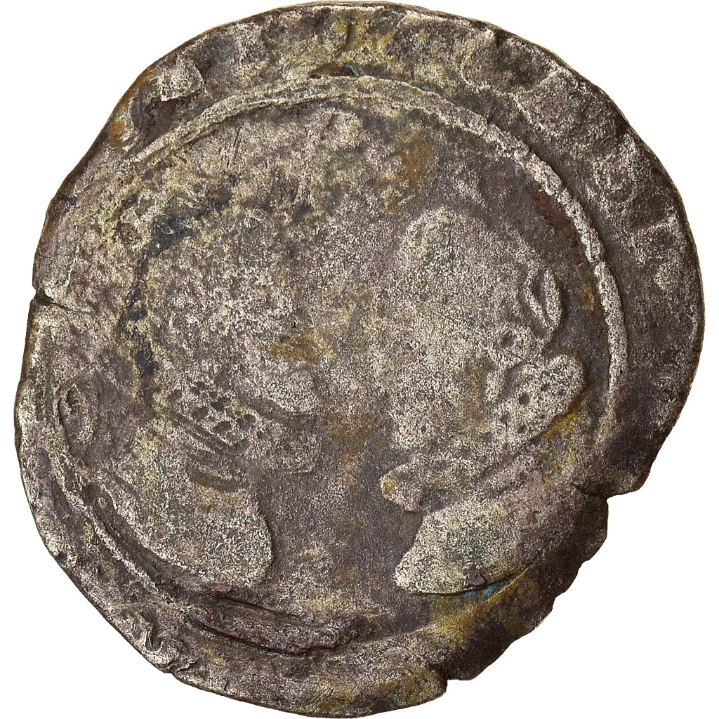 Coin, Spain, Franche-Comté, Albert & Isabella, Carolus, 1608, Dole, F(12-15)