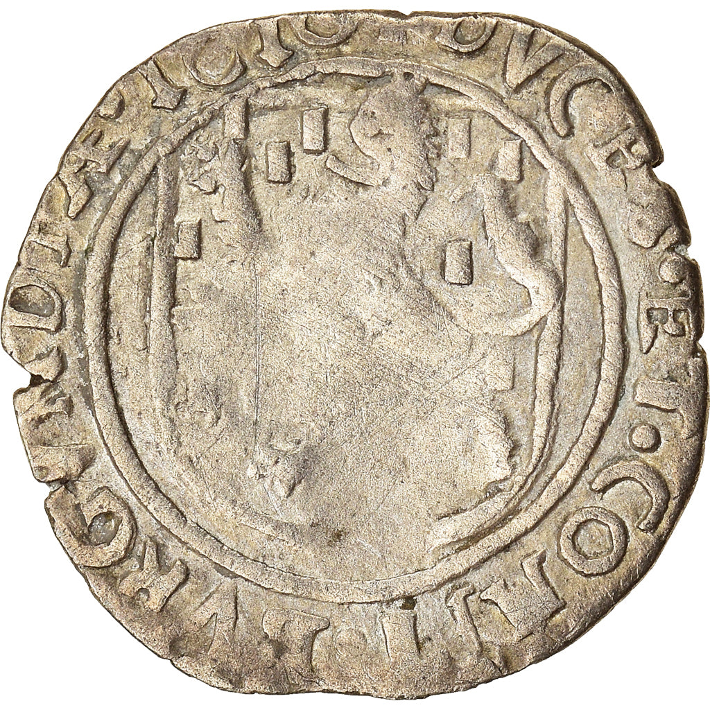 Monnaie, Espagne, Franche-Comté, Albert & Isabelle, Carolus, 1610, Dole, TB
