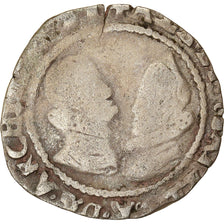 Coin, Spain, Franche-Comté, Albert & Isabella, Carolus, 1611, Dole, VF(20-25)
