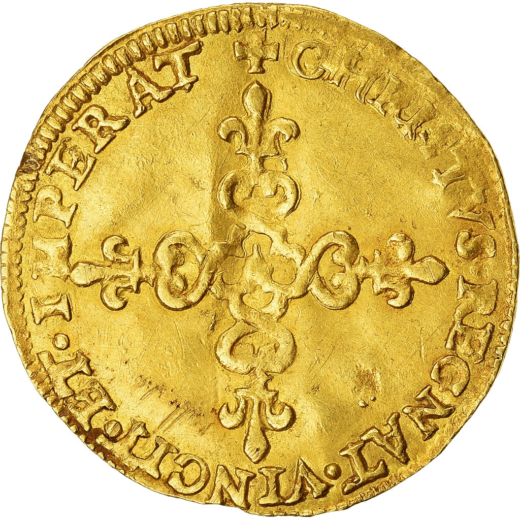 Münze, Frankreich, Henri IV, 1/2 ECU D'or, 1603, Paris, 