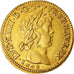 France, Louis XIV, 2 Louis D'or, Double louis d'or à la mèche courte, 1648