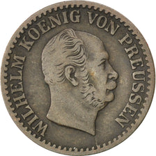 GERMAN STATES, Groschen, 1864, Berlin, KM #485, EF(40-45), Silver, 2.08
