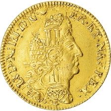 Moneta, Francja, Louis XIV, Louis d'or aux 4 L, Louis d'Or, 1694, Paris