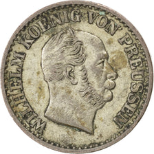 GERMAN STATES, Groschen, 1872, Cleves, KM #485, EF(40-45), Silver, 2.20