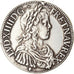 Moeda, França, Louis XIV, Écu à la mèche longue, Ecu, 1649, Toulouse