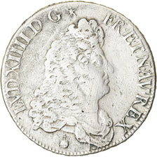 Moeda, França, Louis XIV, 1/2 Écu de Flandre, 1/2 Ecu, 1685, Paris