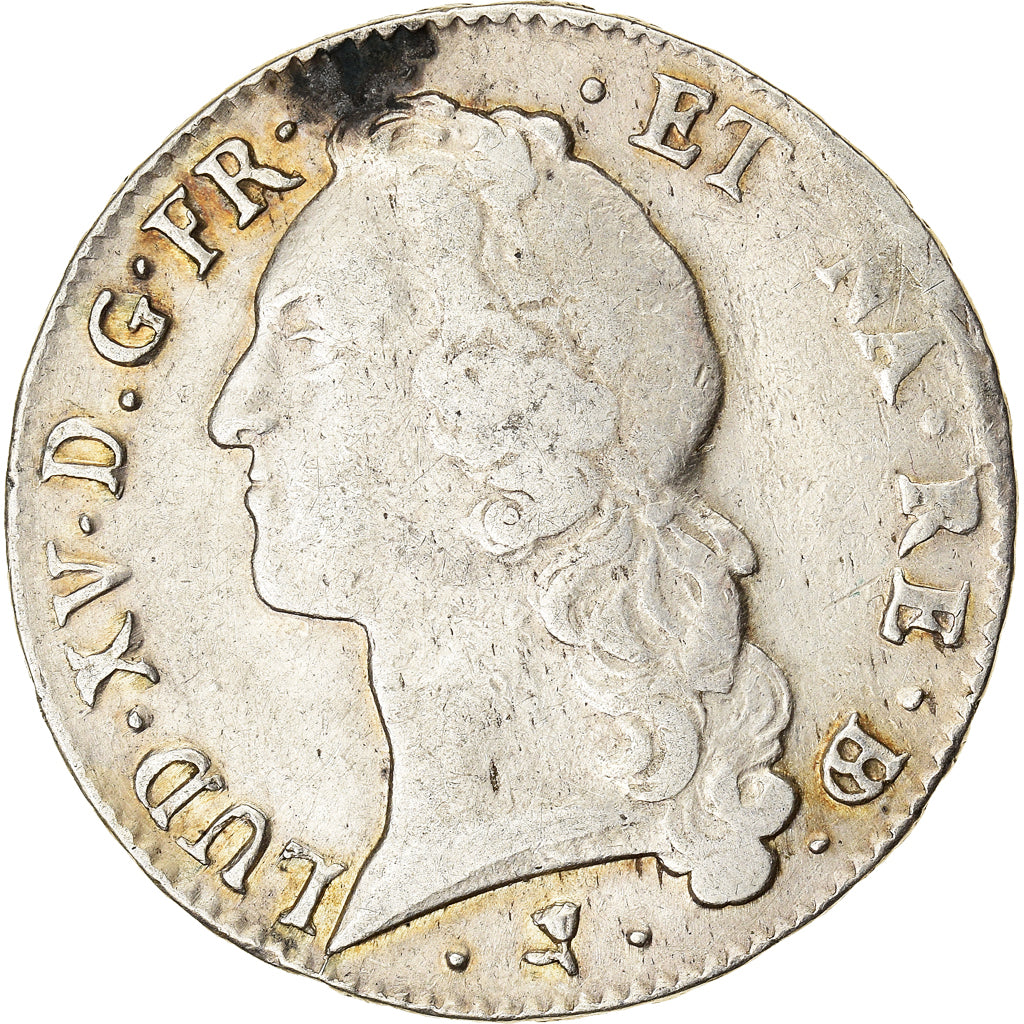Münze, Frankreich, Louis XV, Écu de Béarn au bandeau, Ecu, 1768, Pau