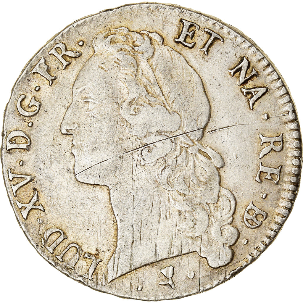 Monnaie, France, Louis XV, Écu de Béarn au bandeau, Ecu, 1769, Pau