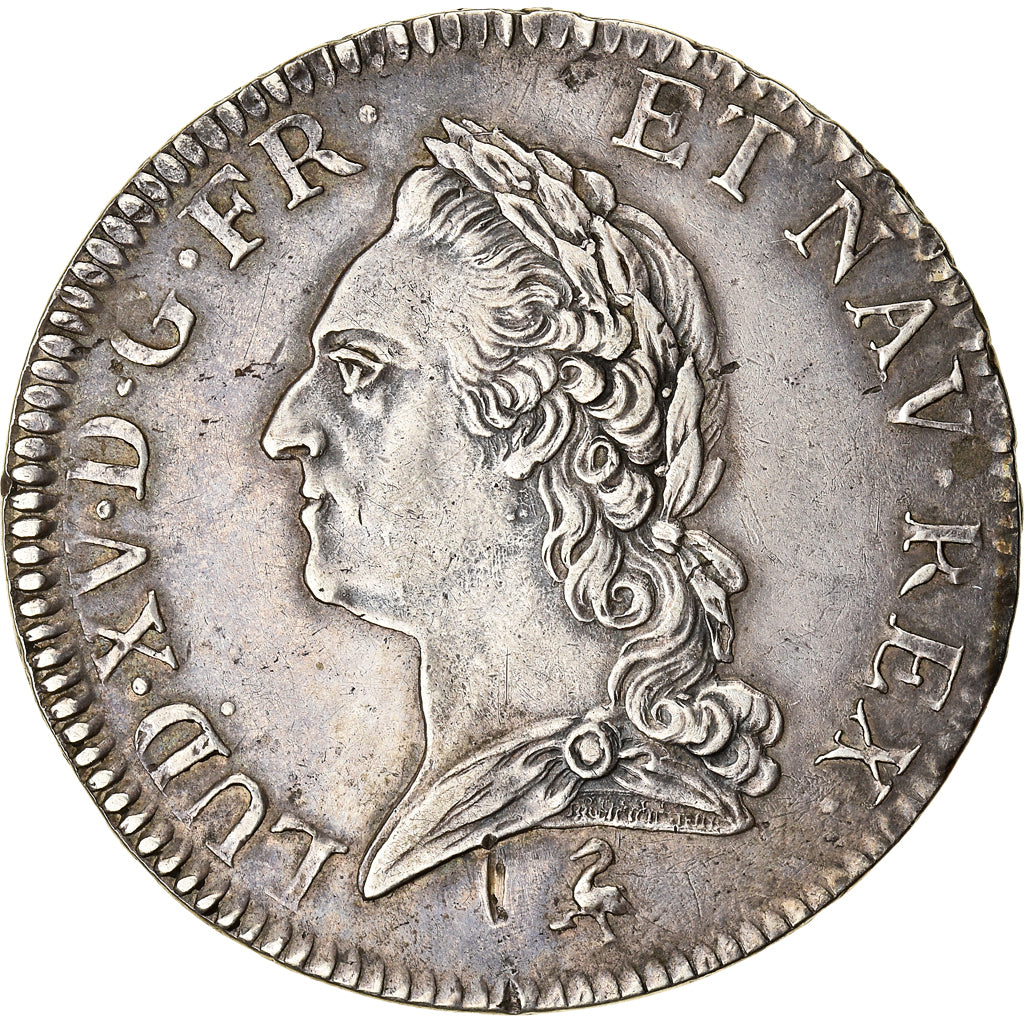 Coin, France, Louis XV, Écu à la vieille tête, Ecu, 1774, Paris, 