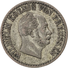 GERMAN STATES, Groschen, 1868, Berlin, KM #485, EF(40-45), Silver, 2.20
