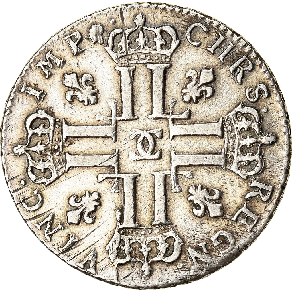 Moneta, Francia, Louis XV, Petit Louis d'argent (3 livres), 1/3 Ecu, 1720
