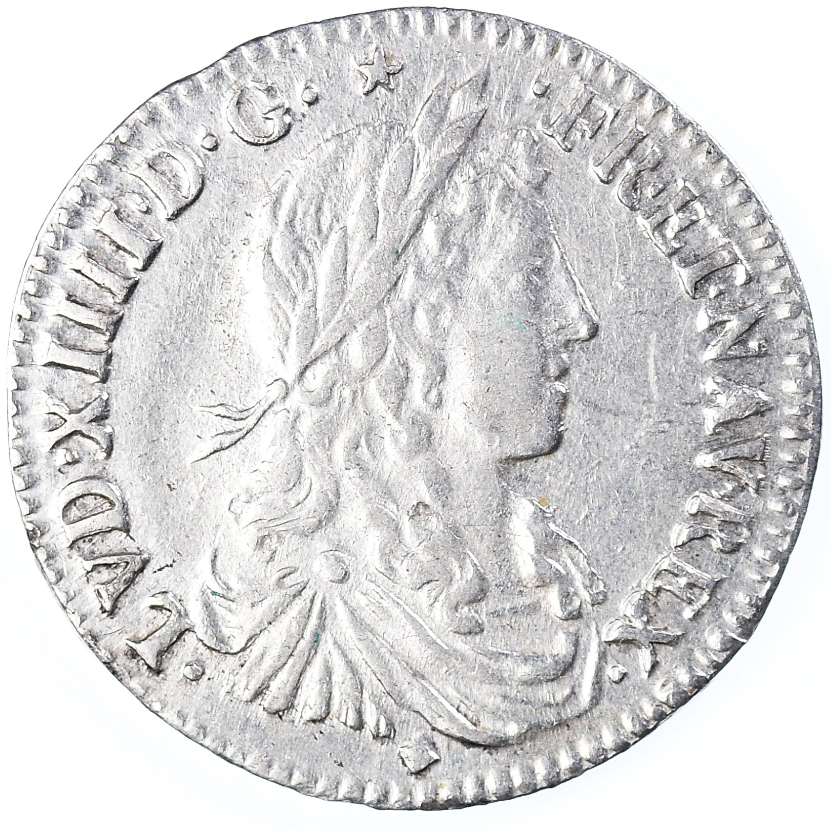 Monnaie, France, Louis XIV, 1/12 Écu au buste juvénile, 1/12 ECU, 10 Sols