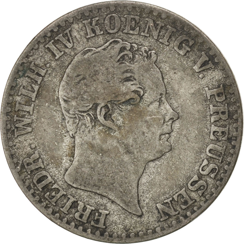 Allemagne, Prusse, Friedrich Wilhelm IV, 2 1/2 Silber Groschen 1842 A, KM 444