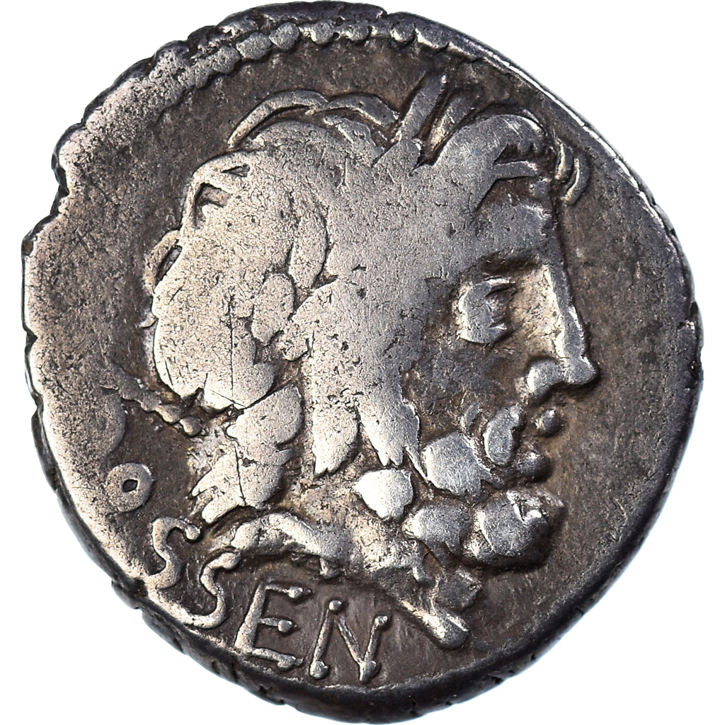 Coin, Lucius Rubrius Dossenus, Denarius, 88 BC, Rome, EF(40-45), Silver