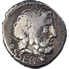 Coin, Lucius Rubrius Dossenus, Denarius, 88 BC, Rome, EF(40-45), Silver