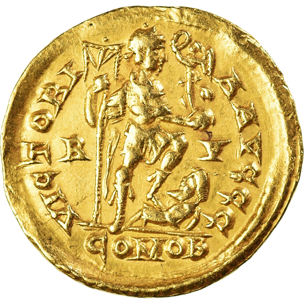 Coin, Ancient Rome, Roman Empire (27 BC – AD 476), Honorius, Solidus, 402-403