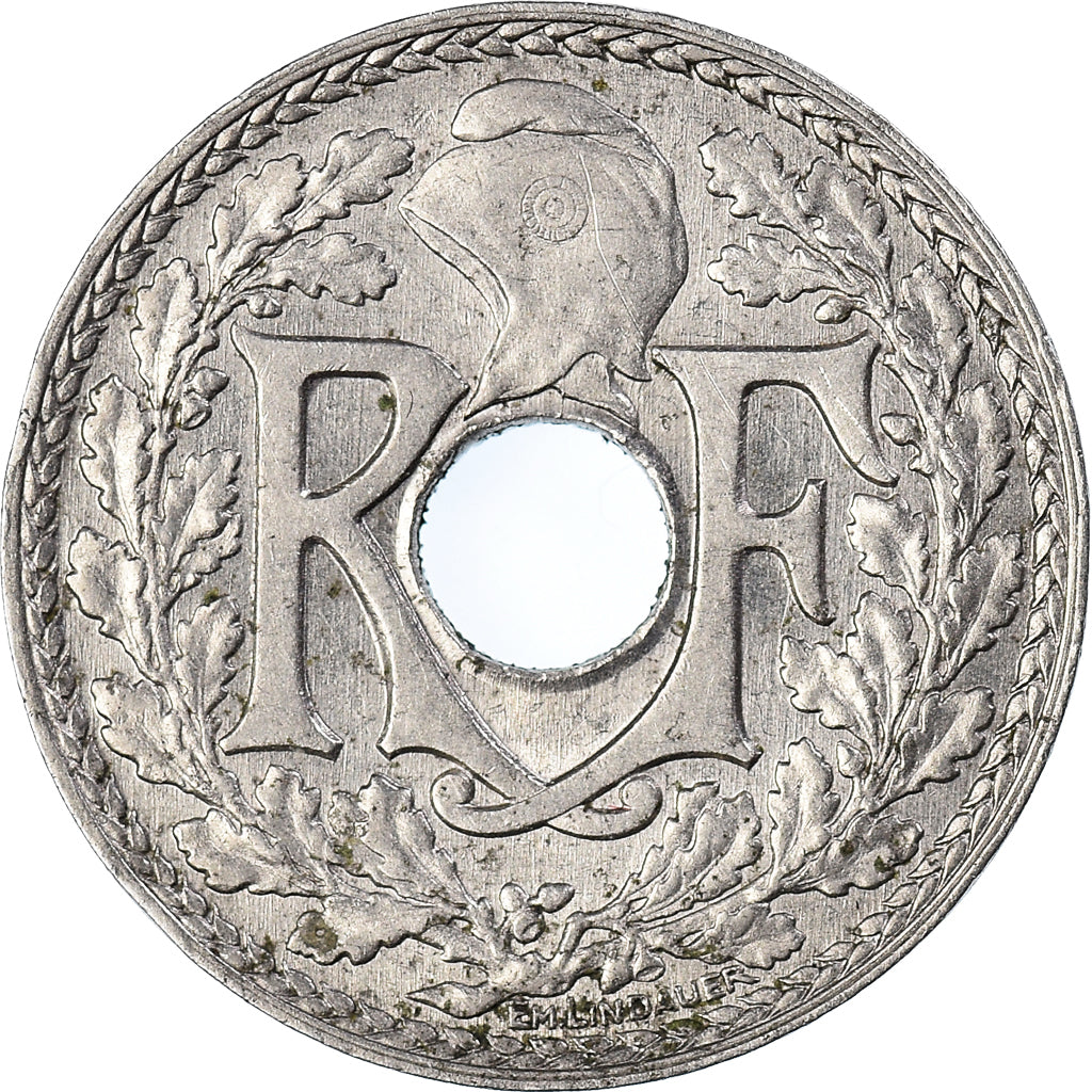 Coin, France, Lindauer, 10 Centimes, 1914, Paris, AU(50-53), Nickel, KM:866