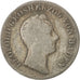 GERMAN STATES, 6 Kreuzer, 1836, KM #198.1, VF(20-25), Silver, 19, 2.18
