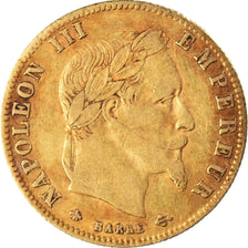 Monnaie, France, Napoleon III, 5 Francs, 1862, Paris, TTB, Or, Gadoury:1002