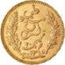 Coin, Tunisia, Ali Bey, 20 Francs, 1897, Paris, EF(40-45), Gold, KM:227