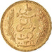 Coin, Tunisia, Ali Bey, 20 Francs, 1898, Paris, EF(40-45), Gold, KM:227