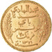 Moneta, Tunisia, Muhammad al-Hadi Bey, 20 Francs, 1903, Paris, BB, Oro, KM:234