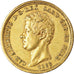 Moneta, STATI ITALIANI, SARDINIA, Carlo Alberto, 50 Lire, 1833, Torino, BB, Oro