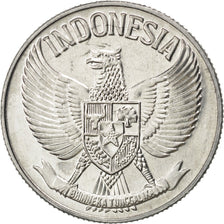 INDONESIA, 50 Sen, 1959, KM #14, MS(63), Aluminum, 29, 3.02