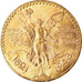 Moeda, México, 50 Pesos, 1943, Mexico City, AU(55-58), Dourado, KM:482