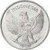 INDONESIA, 25 Sen, 1957, KM #11, MS(63), Aluminum, 2.18