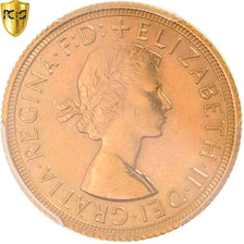 Münze, Großbritannien, Elizabeth II, Sovereign, 1964, PCGS, MS64, UNZ+, Gold