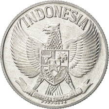 INDONESIA, 50 Sen, 1959, KM #14, MS(63), Aluminum, 29, 2.99