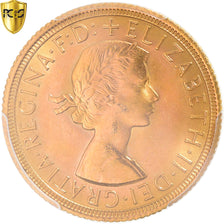 Münze, Großbritannien, Elizabeth II, Sovereign, 1967, PCGS, MS64, UNZ+, Gold