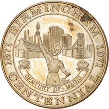 United Kingdom, Token, Birmingham Centennial, Vulcan Dedication, 1971
