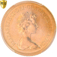 Coin, Great Britain, Elizabeth II, Sovereign, 1974, PCGS, MS65, MS(65-70), Gold