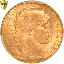Münze, Frankreich, Marianne, 20 Francs, 1910, Paris, PCGS, MS66+, STGL, Gold