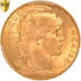 Münze, Frankreich, Marianne, 20 Francs, 1910, Paris, PCGS, MS66+, STGL, Gold