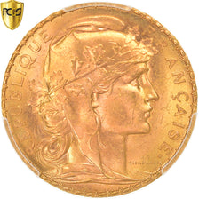 Monnaie, France, Marianne, 20 Francs, 1911, Paris, PCGS, MS66, FDC, Or, KM:857